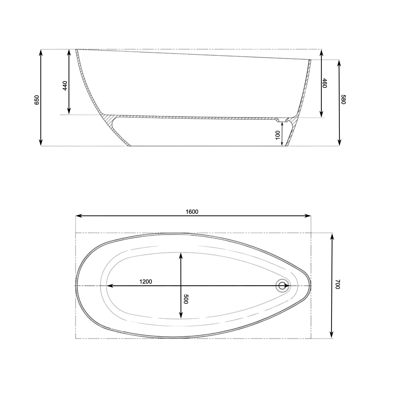 rysunek techniczny nemi 160